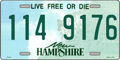 NH license plate 1149176