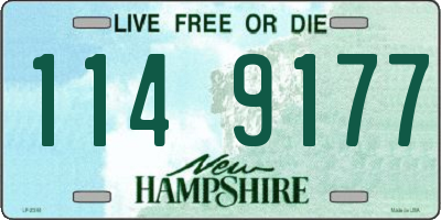 NH license plate 1149177