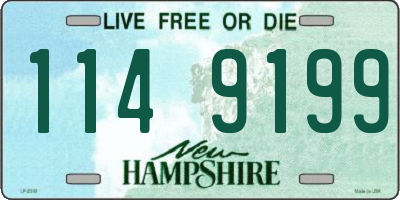 NH license plate 1149199
