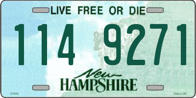 NH license plate 1149271