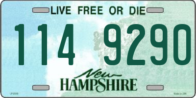 NH license plate 1149290