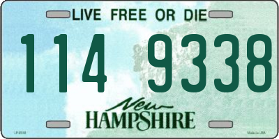 NH license plate 1149338