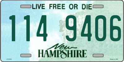 NH license plate 1149406