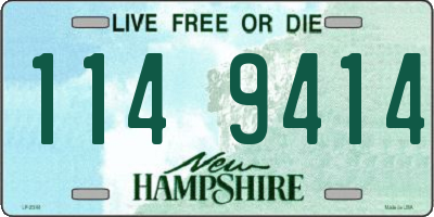 NH license plate 1149414