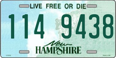 NH license plate 1149438