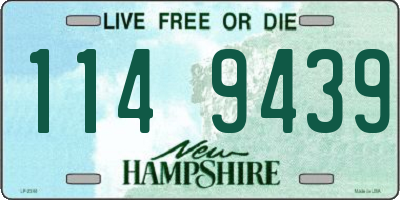 NH license plate 1149439