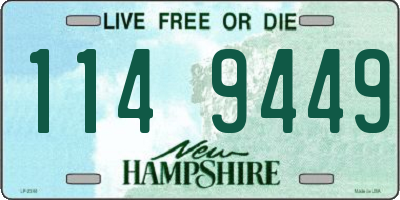 NH license plate 1149449