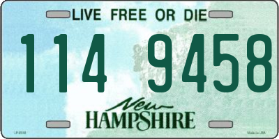 NH license plate 1149458