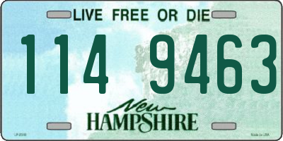 NH license plate 1149463