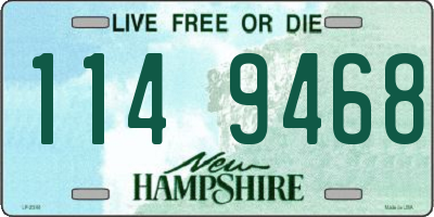 NH license plate 1149468