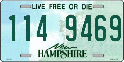 NH license plate 1149469