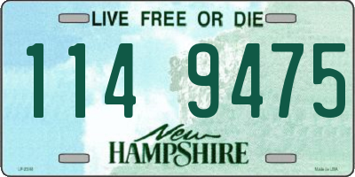 NH license plate 1149475