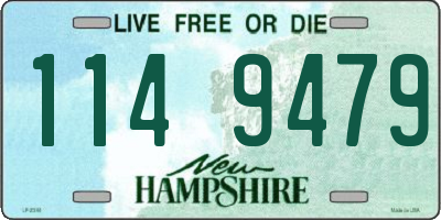 NH license plate 1149479