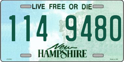 NH license plate 1149480