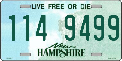 NH license plate 1149499