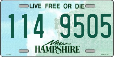 NH license plate 1149505