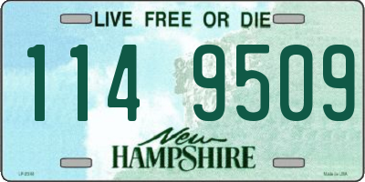 NH license plate 1149509