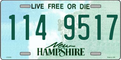 NH license plate 1149517