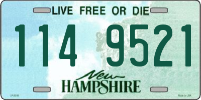 NH license plate 1149521
