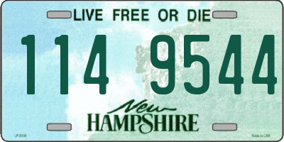 NH license plate 1149544