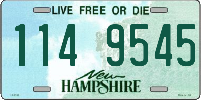 NH license plate 1149545