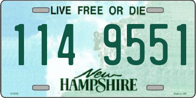 NH license plate 1149551