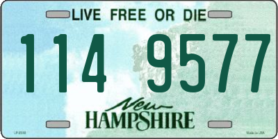 NH license plate 1149577