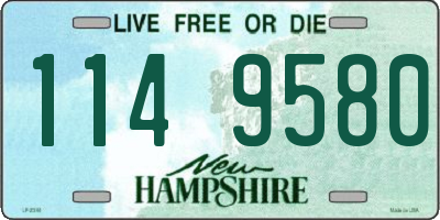 NH license plate 1149580