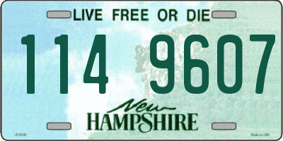 NH license plate 1149607