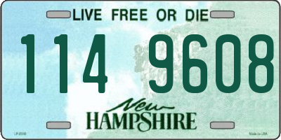 NH license plate 1149608