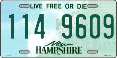NH license plate 1149609