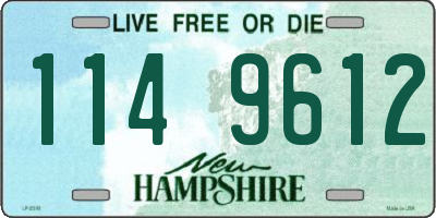 NH license plate 1149612