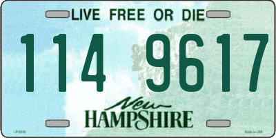NH license plate 1149617
