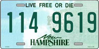 NH license plate 1149619