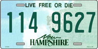 NH license plate 1149627