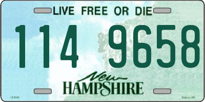 NH license plate 1149658