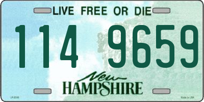 NH license plate 1149659