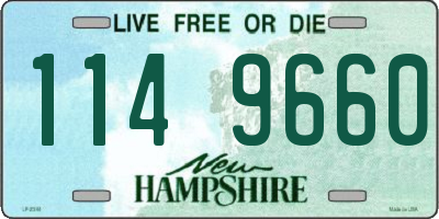 NH license plate 1149660