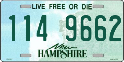 NH license plate 1149662