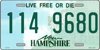 NH license plate 1149680