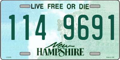 NH license plate 1149691