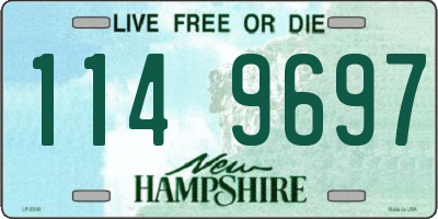 NH license plate 1149697
