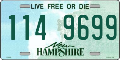 NH license plate 1149699