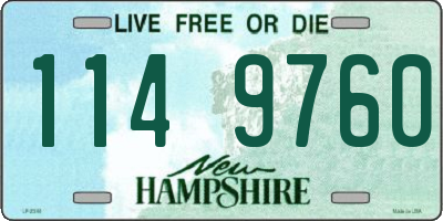 NH license plate 1149760