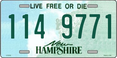 NH license plate 1149771