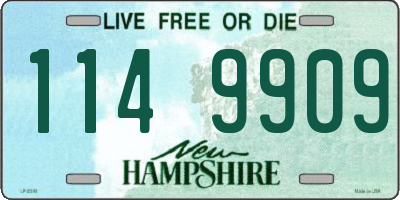 NH license plate 1149909