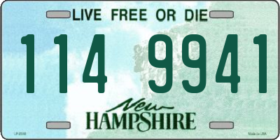 NH license plate 1149941