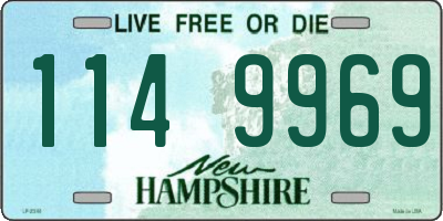 NH license plate 1149969