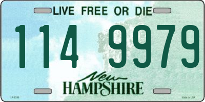 NH license plate 1149979