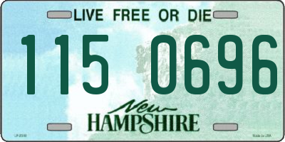 NH license plate 1150696
